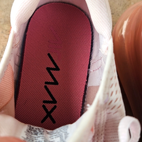 Nike women’s air max 270 soft pink size 8  [AH6789-604] Price Final - Picture 8 of 13